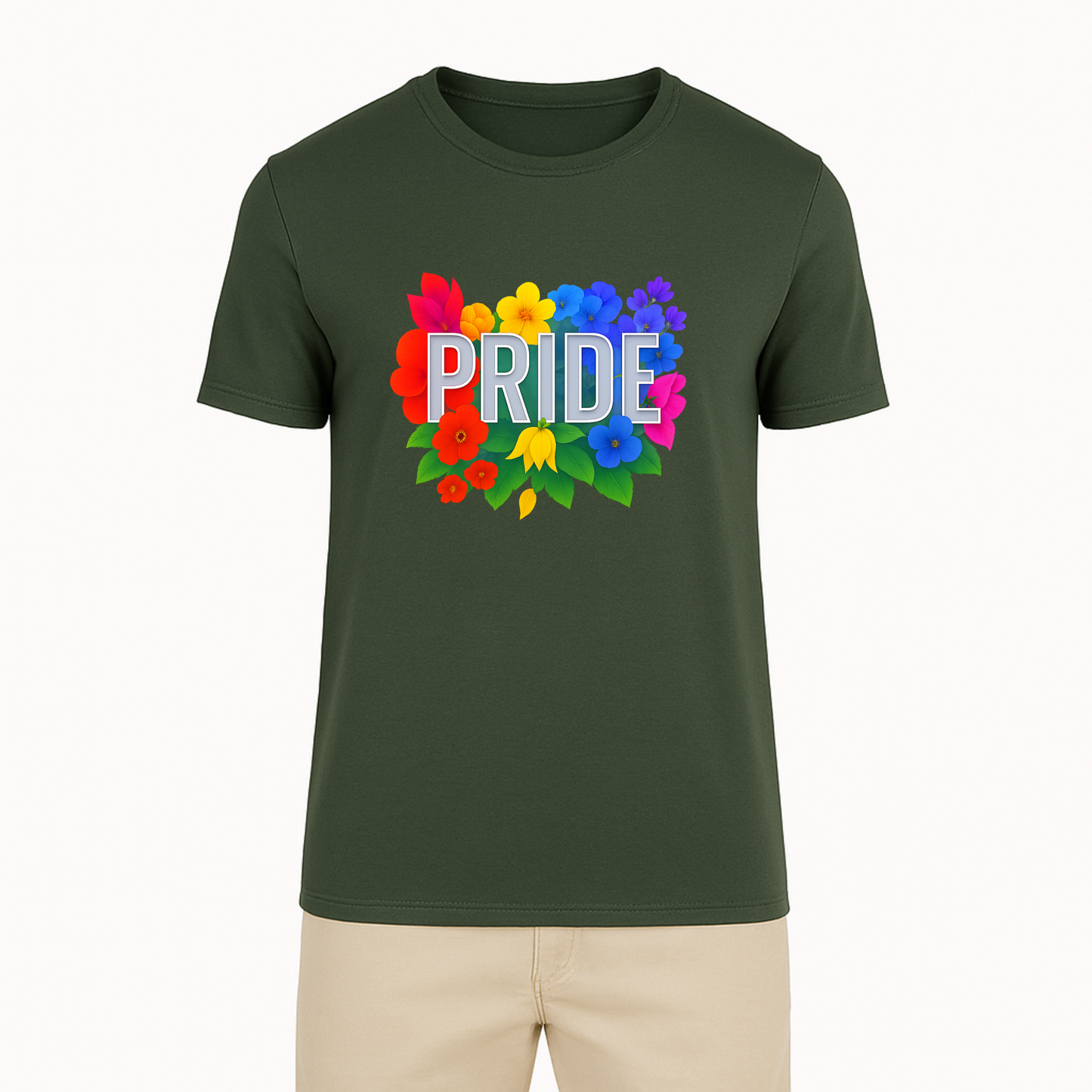 Pride Floral Tee - 11 Colors