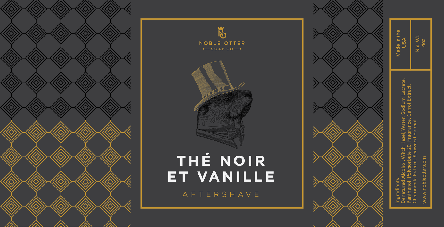 Thé Noir et Vanille Aftershave