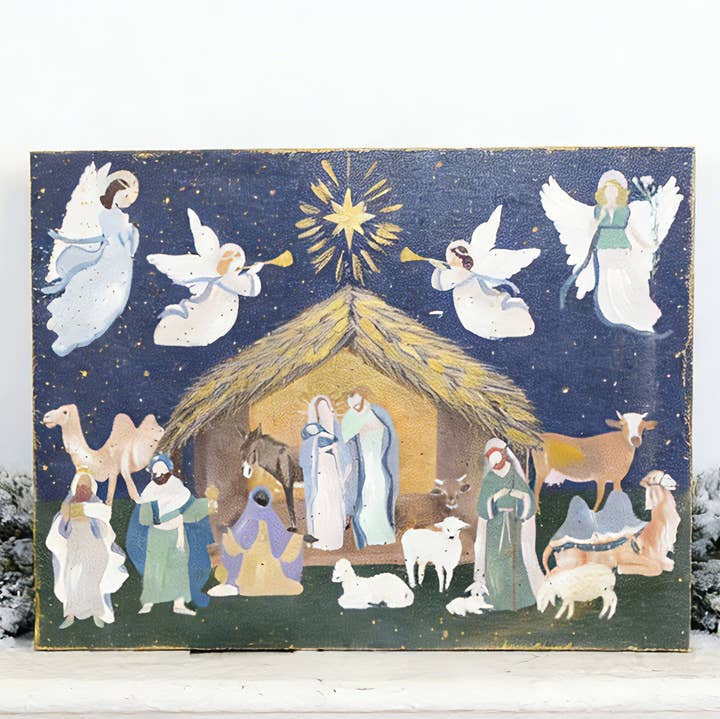 8x6 Table Box Sign - Holiest Night