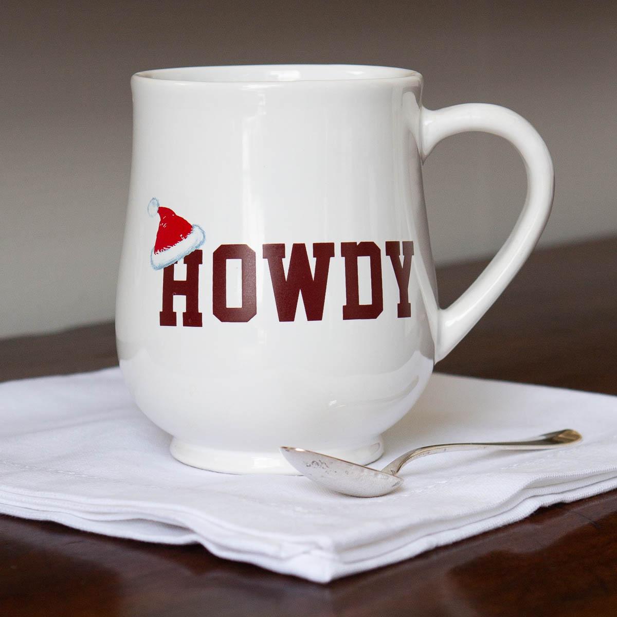 Howdy Christmas Mug