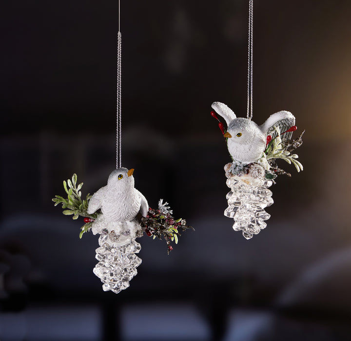 Winter Birds Ornament