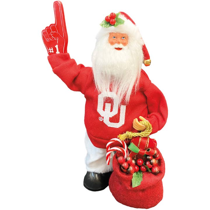 12" Oklahoma Musical and Animated Santa