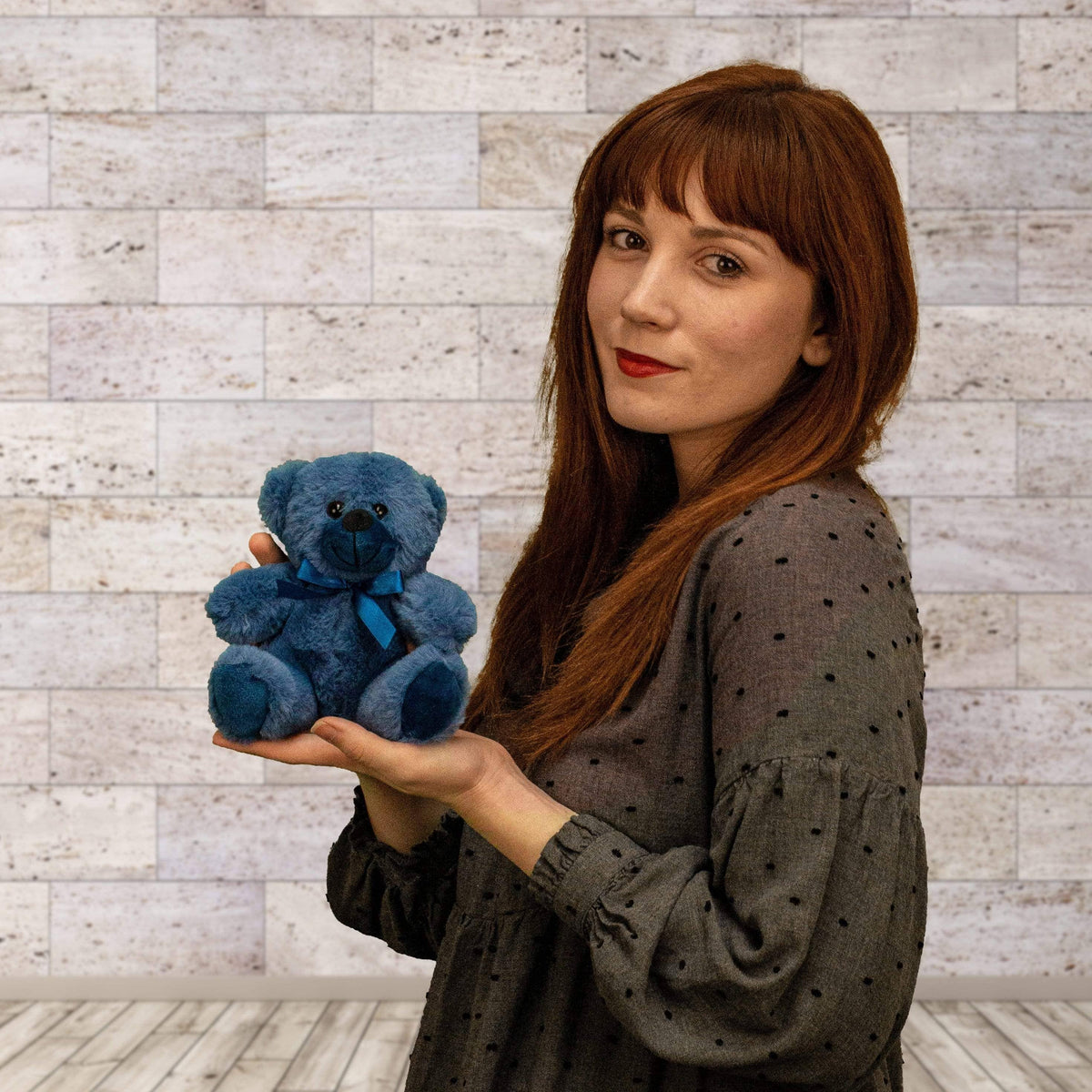 6" Starlight Blue Colorama Bear