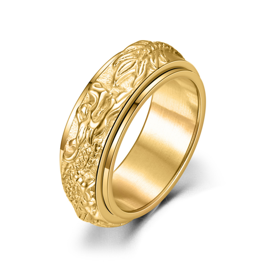 Dragon Anxiety Spinner Ring
