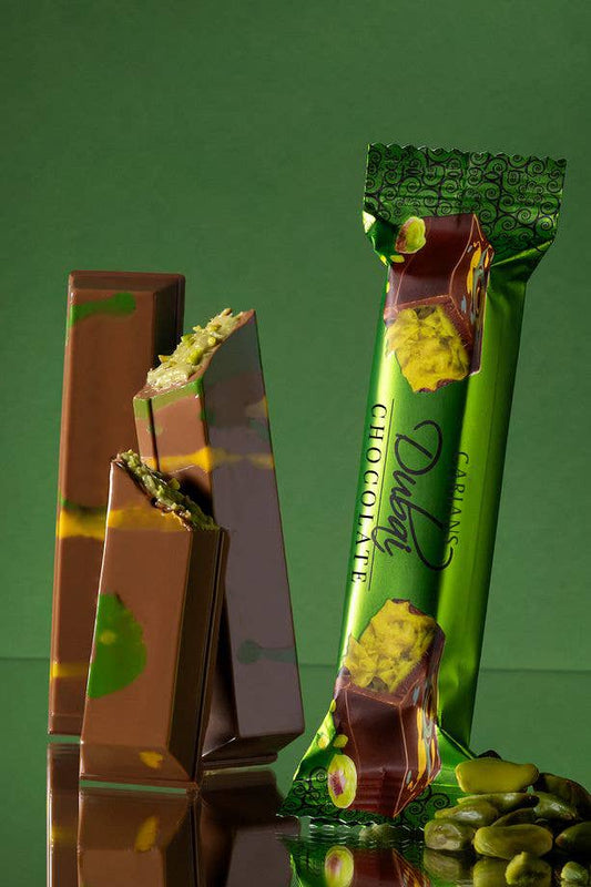 Carian Dubai Chocolate Bar Pistachio Viral Knafeh Chocolate de