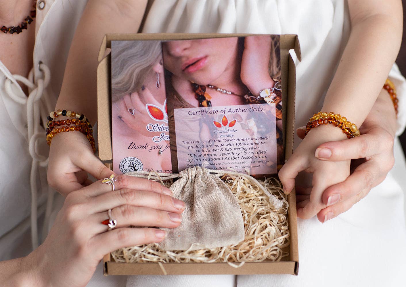 925 Sterling Silver & Baltic Amber Dragonfly Pendant