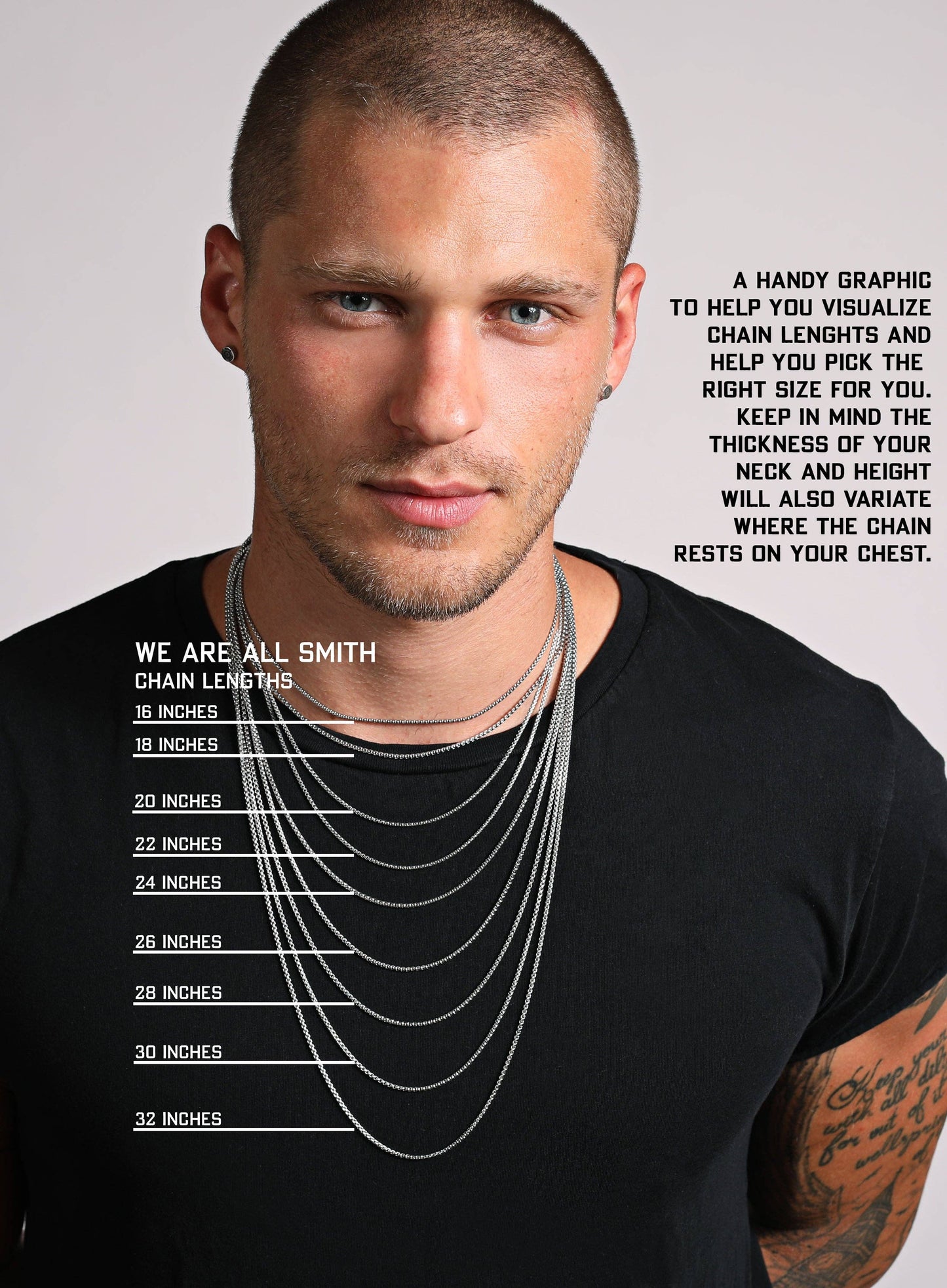Waterproof 5mm 316L Stainless Steel Herringbone Chain Necklace