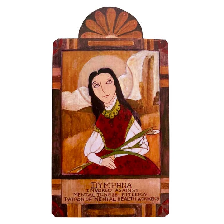 Saint Retablos - St. Dymphna