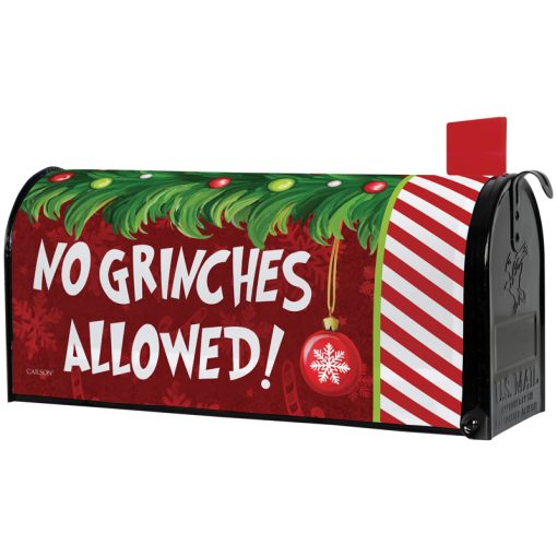 No Grinches Mail Box Cover