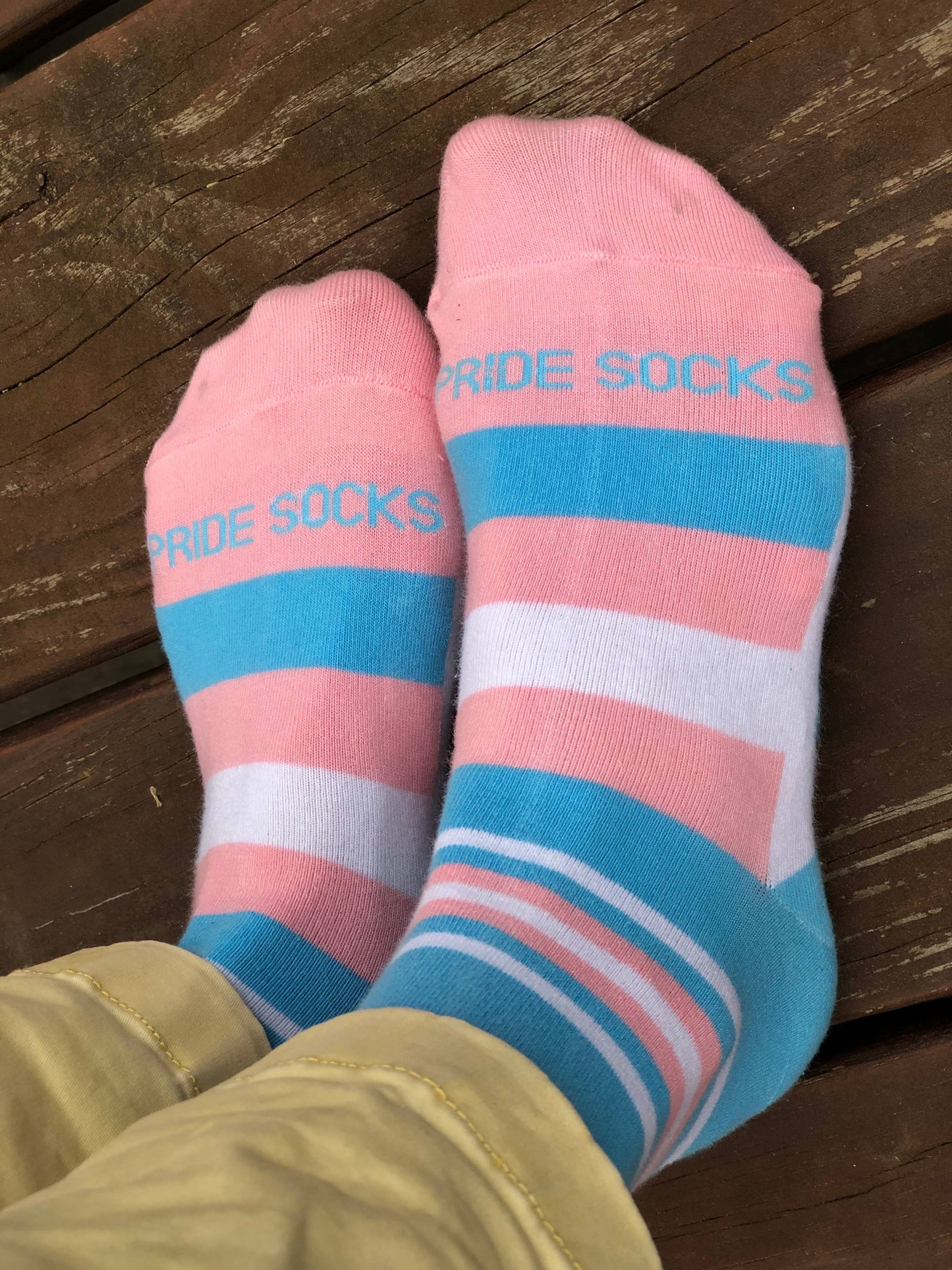 Unisex Transgender Business Crew Socks
