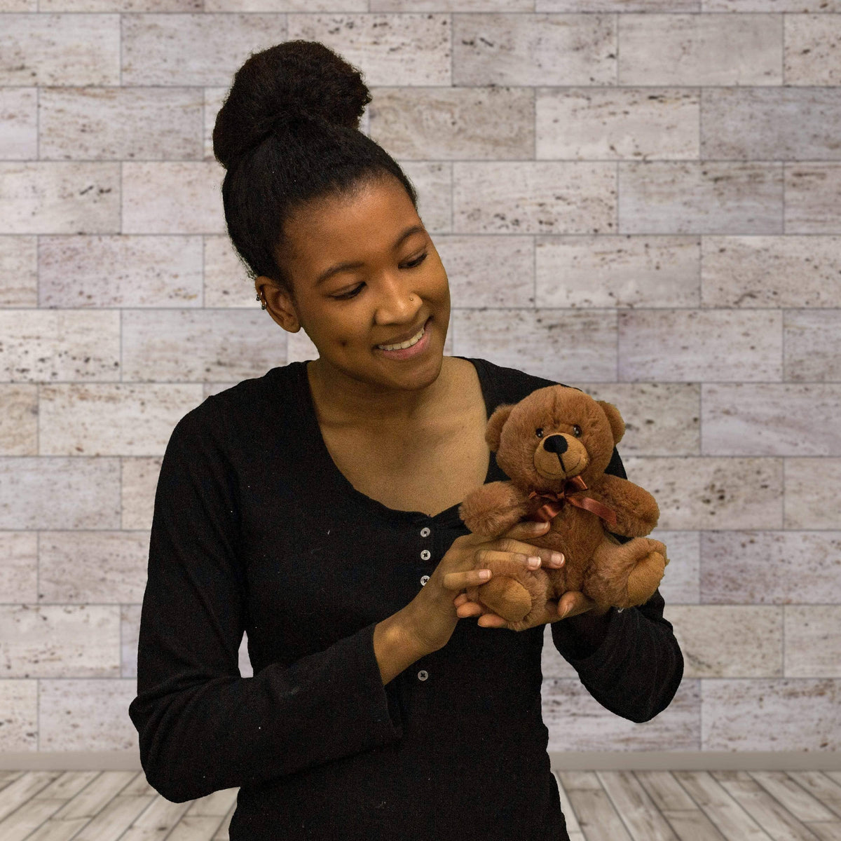 6" Gingerbread Brown Colorama Bear