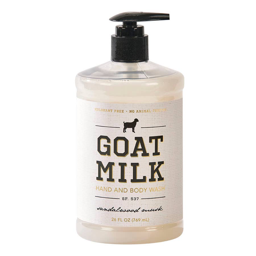 Sandalwood Musk 26oz Goat Milk Liquid
