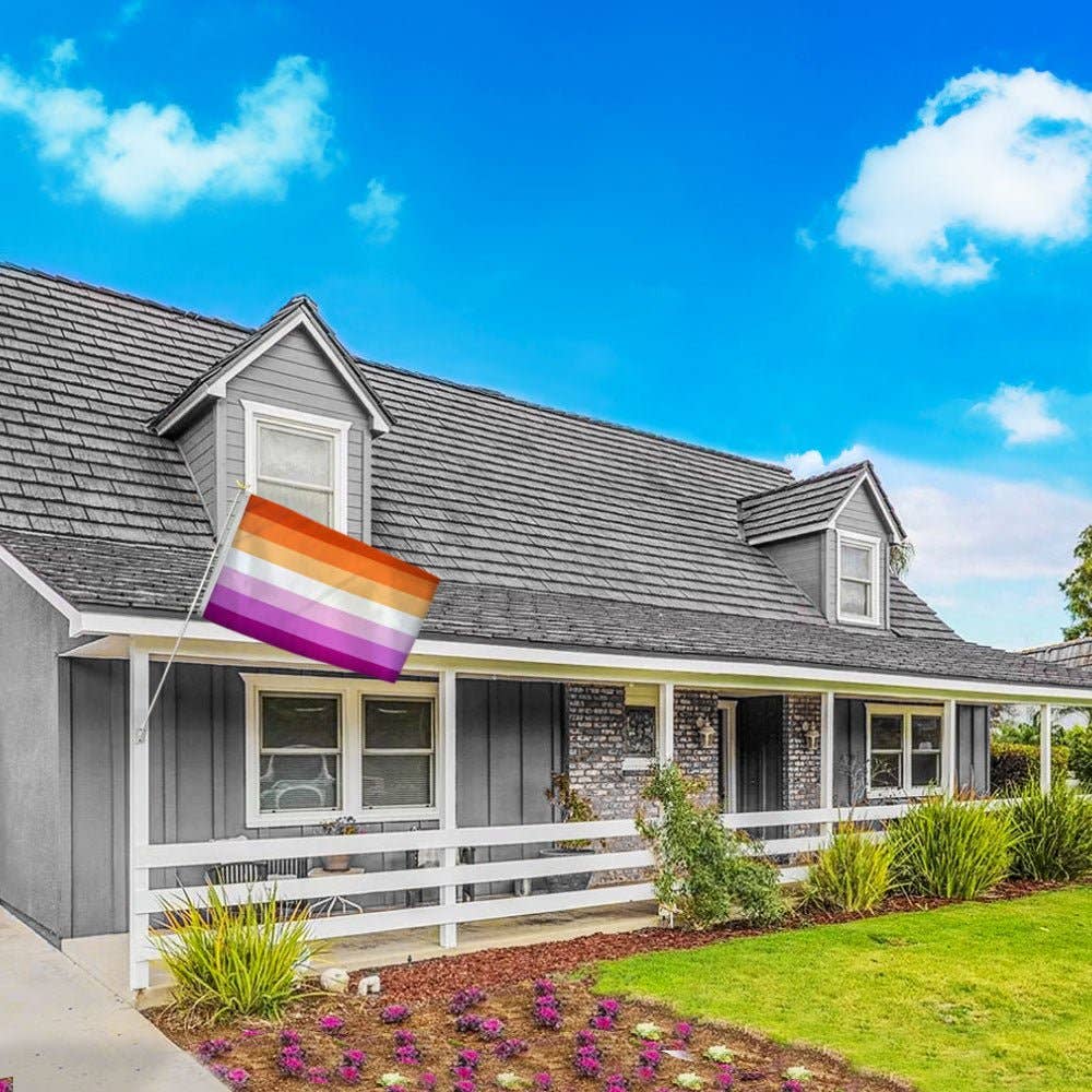 Lesbian (Sunset) Flag 3x5ft Poly