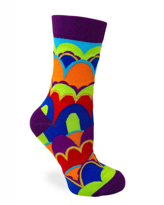 Bright and Beautiful Women's Novelty Crew Socks