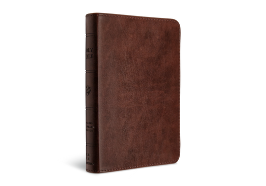 ESV Compact Bible, Red Letter, TruTone®, Brown