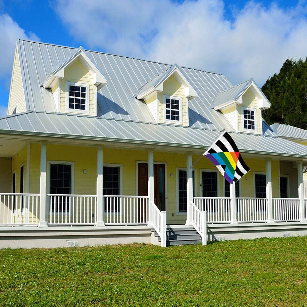 Gay Straight Alliance Flag 3x5ft Poly