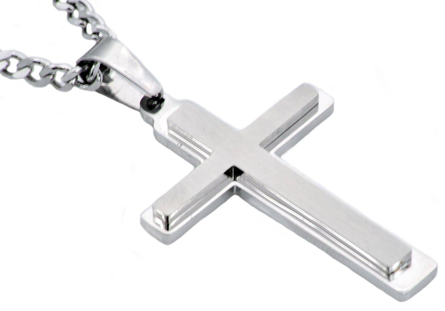 Stainless Steel Cross Pendant