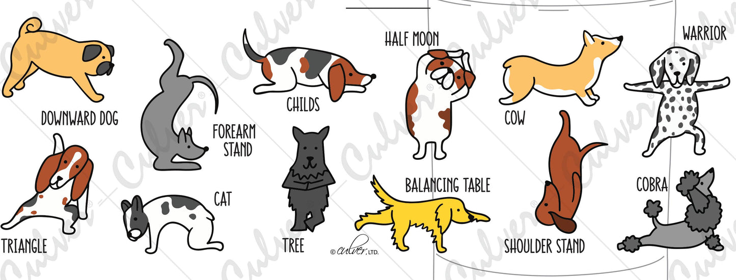 Doggy Yoga DOF – Set of 2