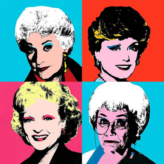 Stone Drink Coaster w/Cork Backing - Golden Girls