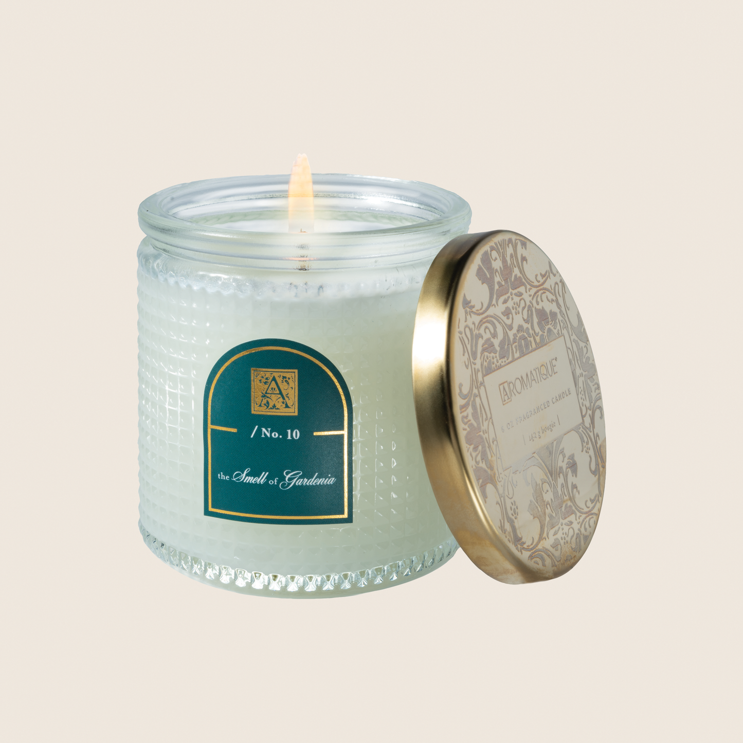 The Smell of Gardenia Textured Candle 6oz - Clearance