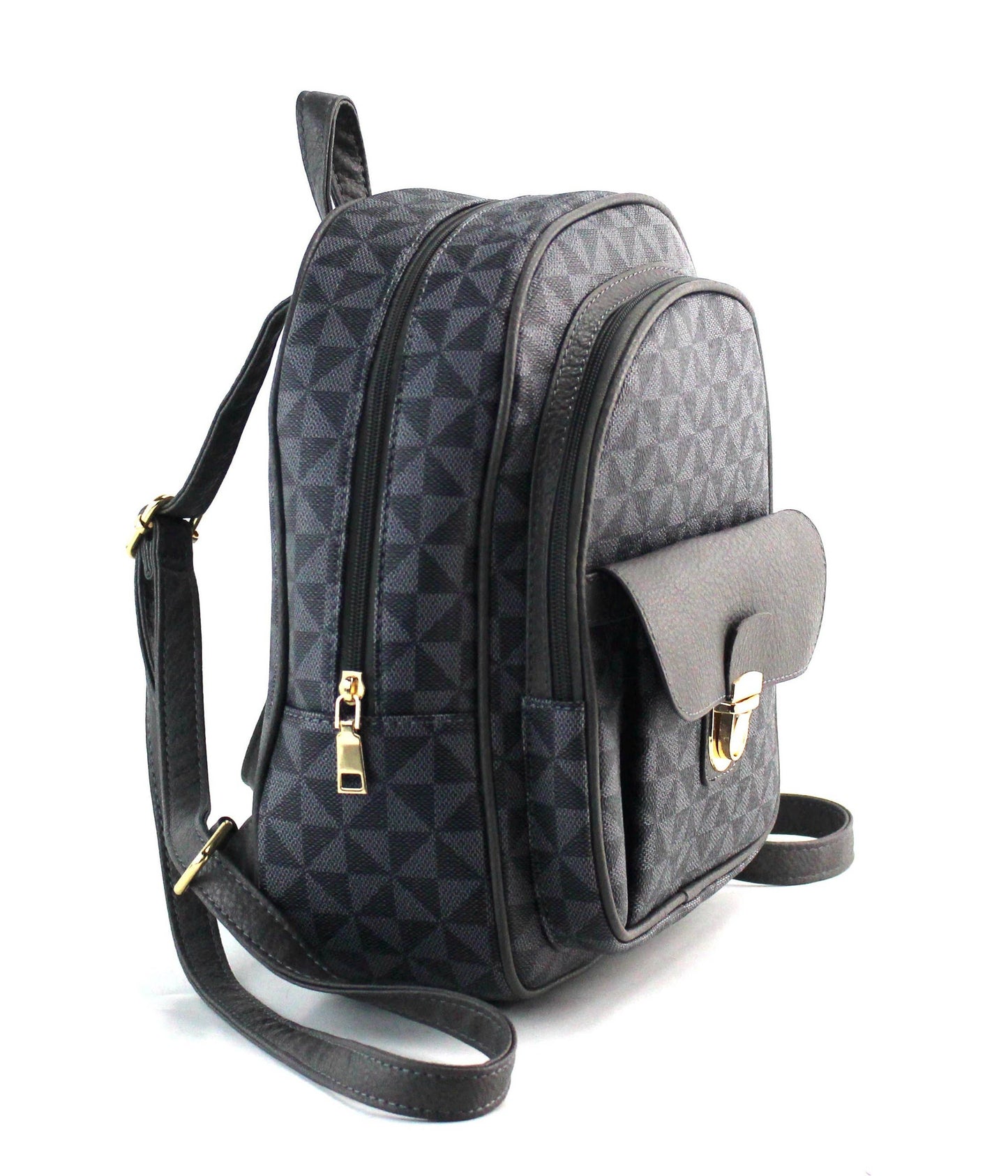 Backpack with Front Flip Pocket