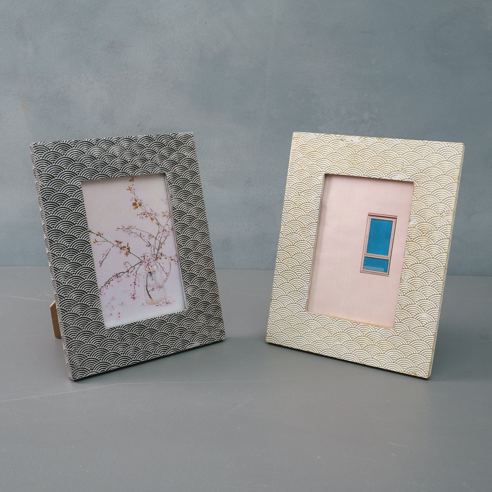 Scallopped Detail Photo Frame 4x6