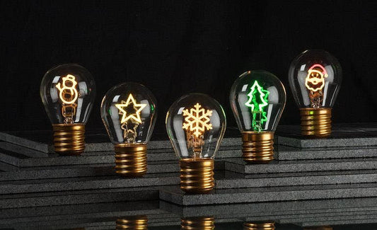 Santa Neon LED Lightbulb