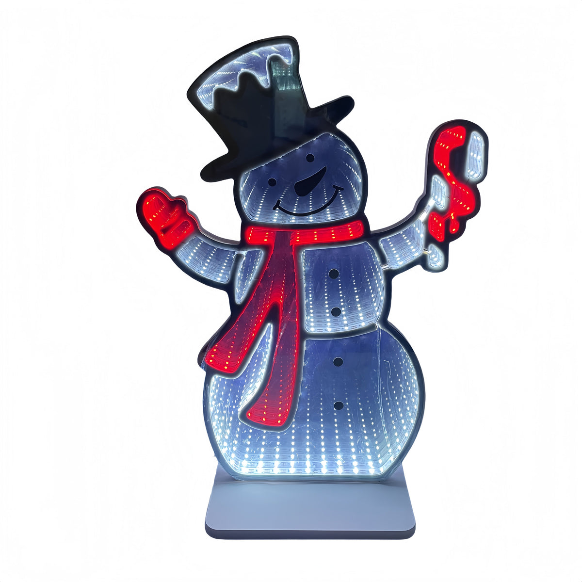 13.78" Snowman Infinity Light
