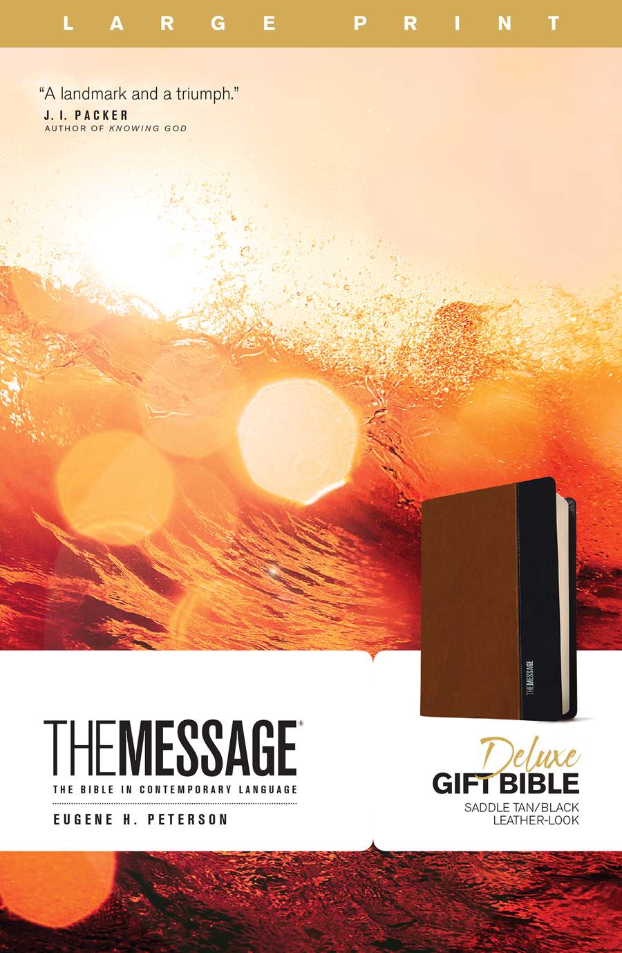 The Message Bible Large Print by Eugene H. Peterson
