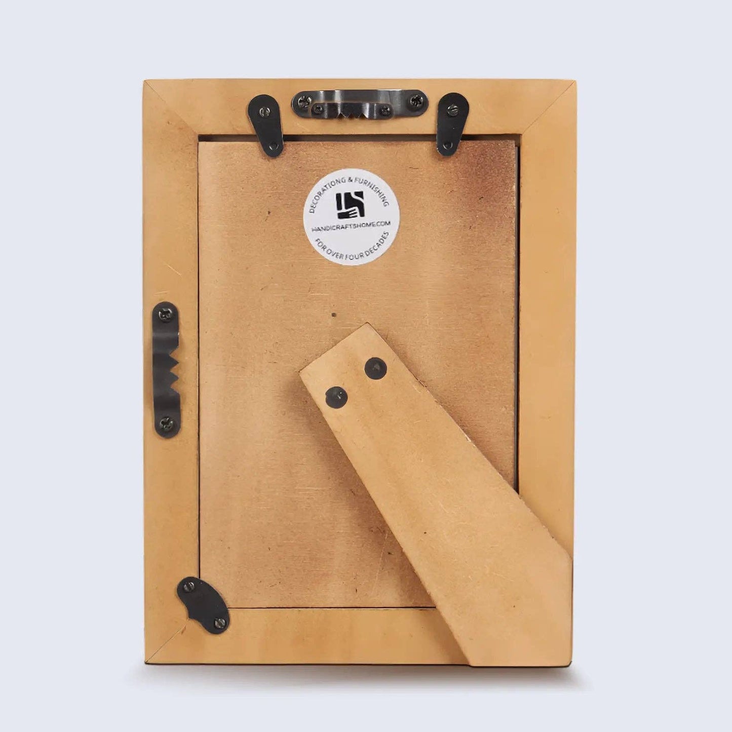 Chevron Herringbone Resin Inlay Picture Frames Wooden Border