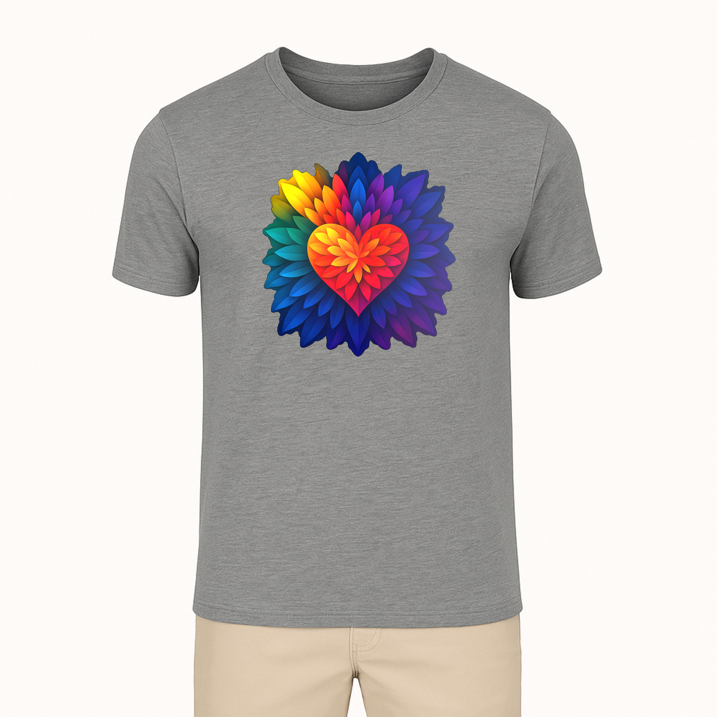 Petals Heart Tee - 11 Colors
