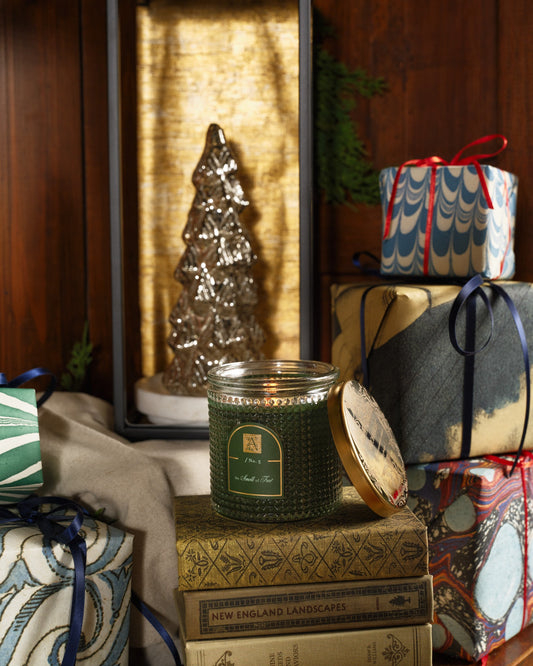 The Smell of Tree - Textured Glass Candle