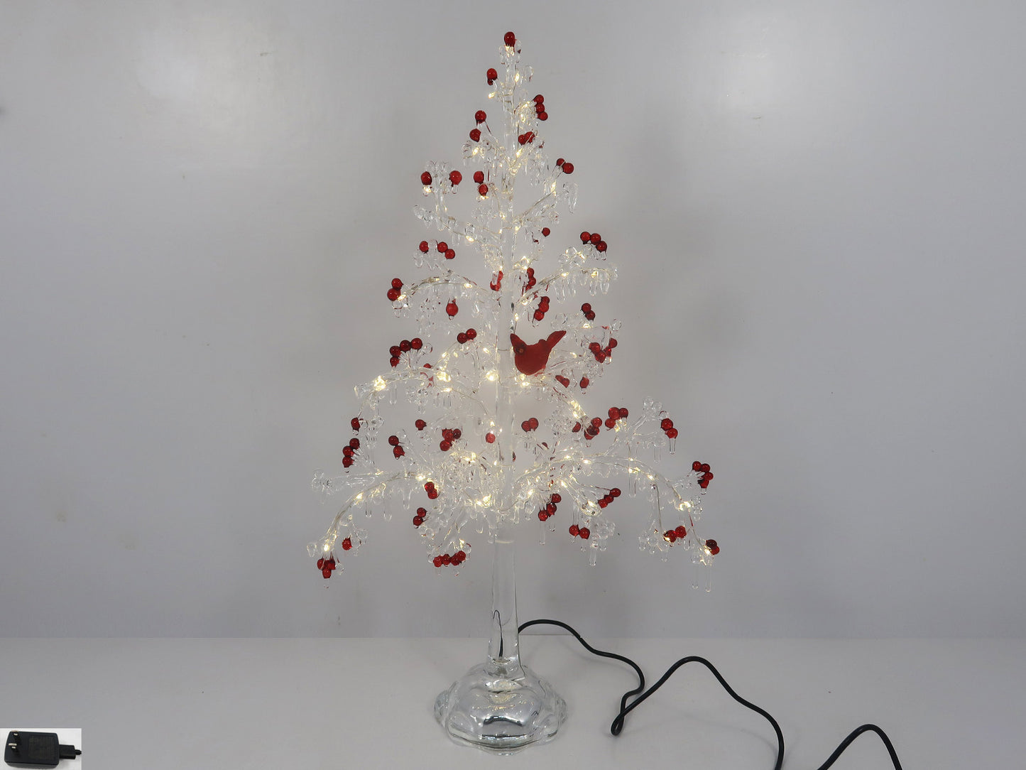 Lighted Berry Tree with Adapter