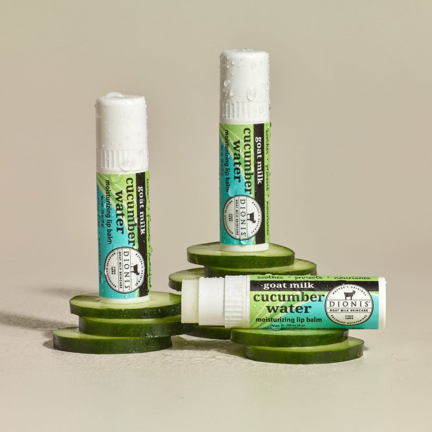 Cucumber Water Lip Balm - .28oz