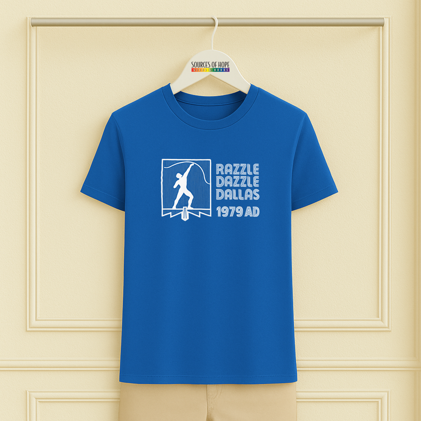 Retro Razzle Dazzle Dallas Tee - 12 Colors