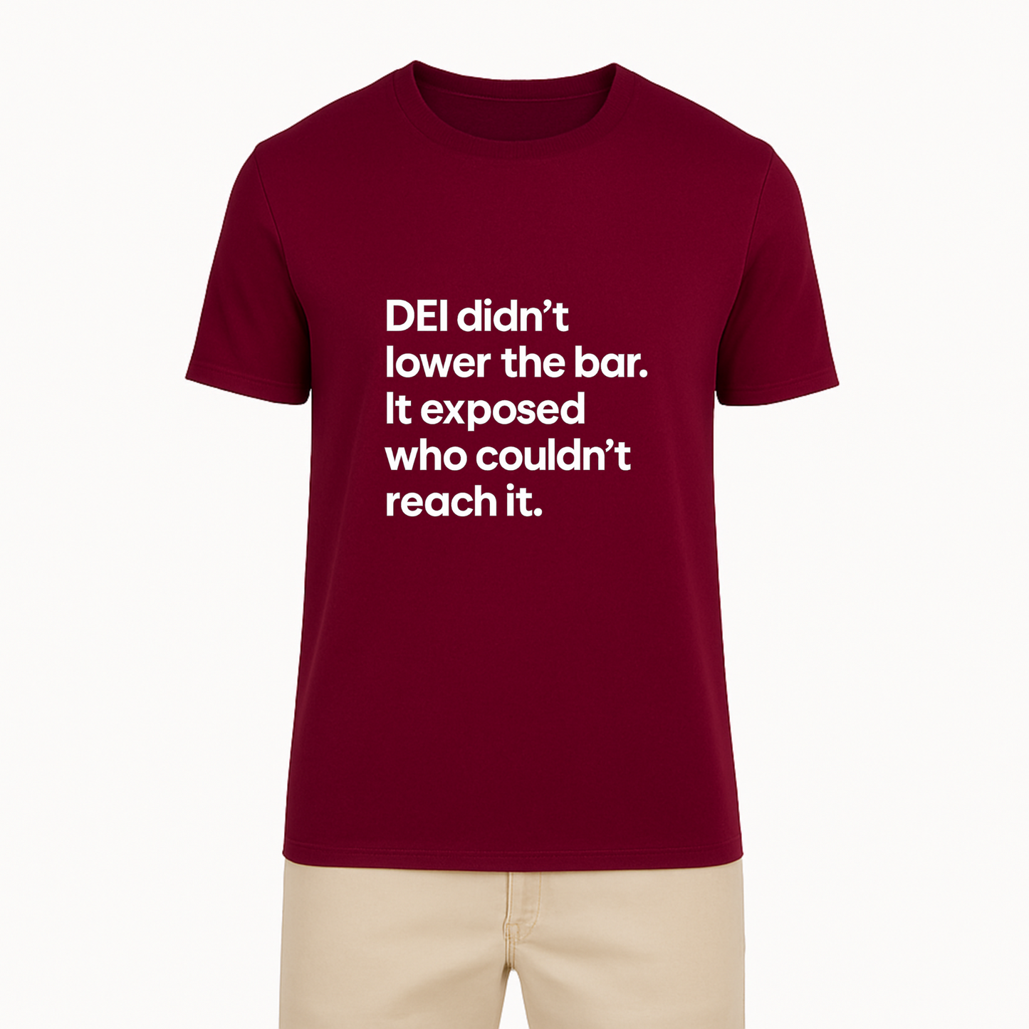 DEI Didn’t Lower The Bar Tee - 11 Colors