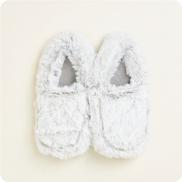 Marshmellow Gray Warmie Slippers