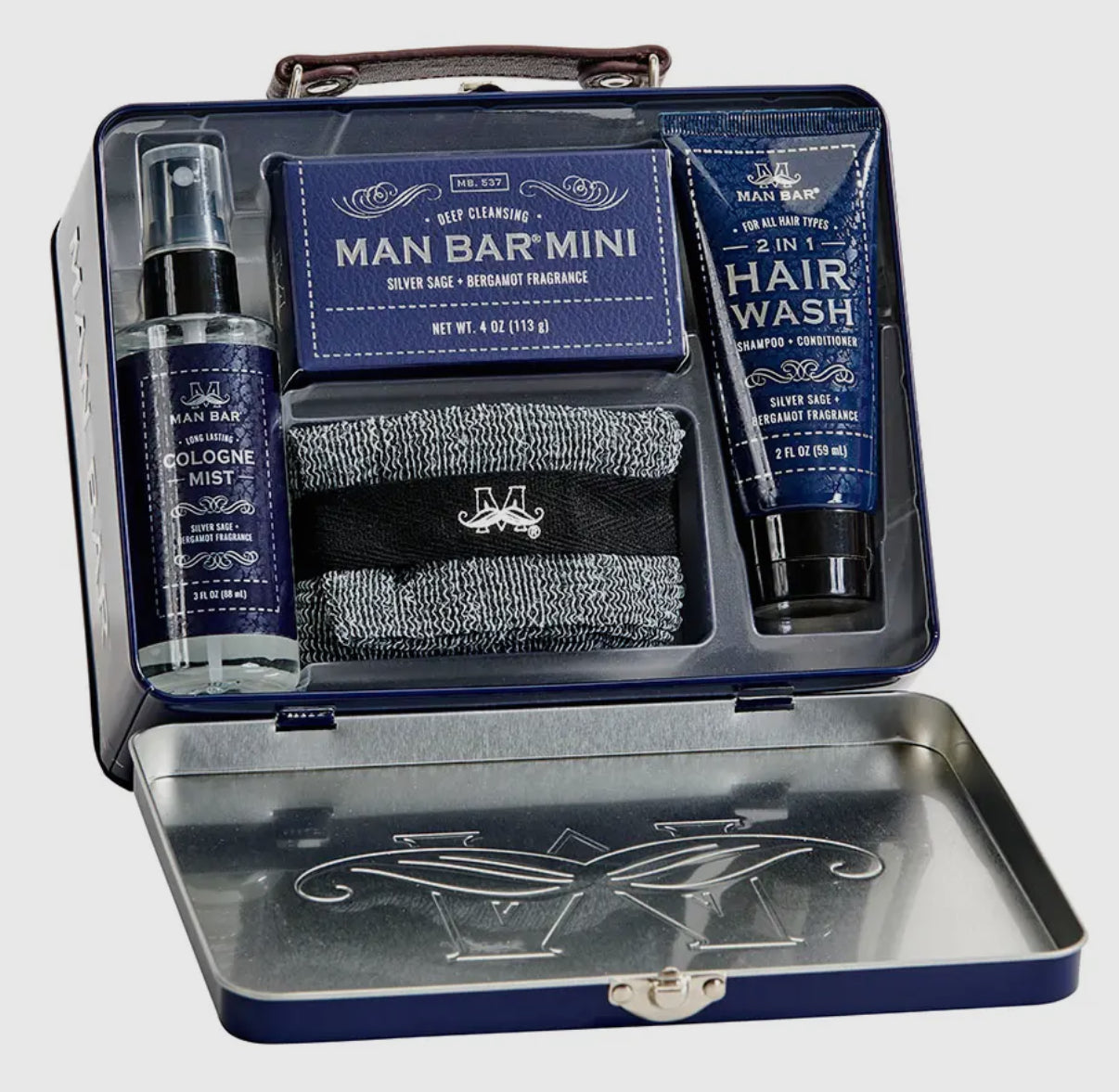 Travel Tin Kit Silver Sage & Bergamot