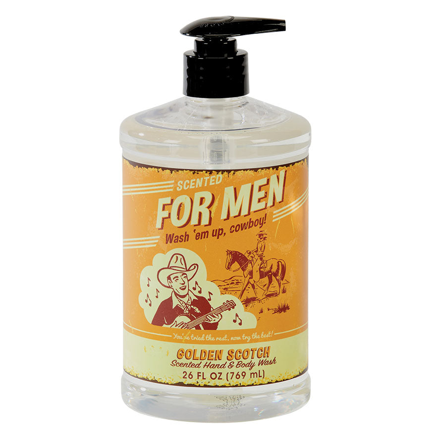 For Men: Golden Scotch 26 Oz Hand & Body Wash