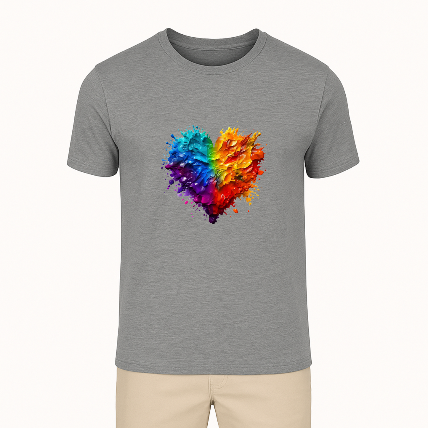 Painterly Heart Tee - 11 Colors