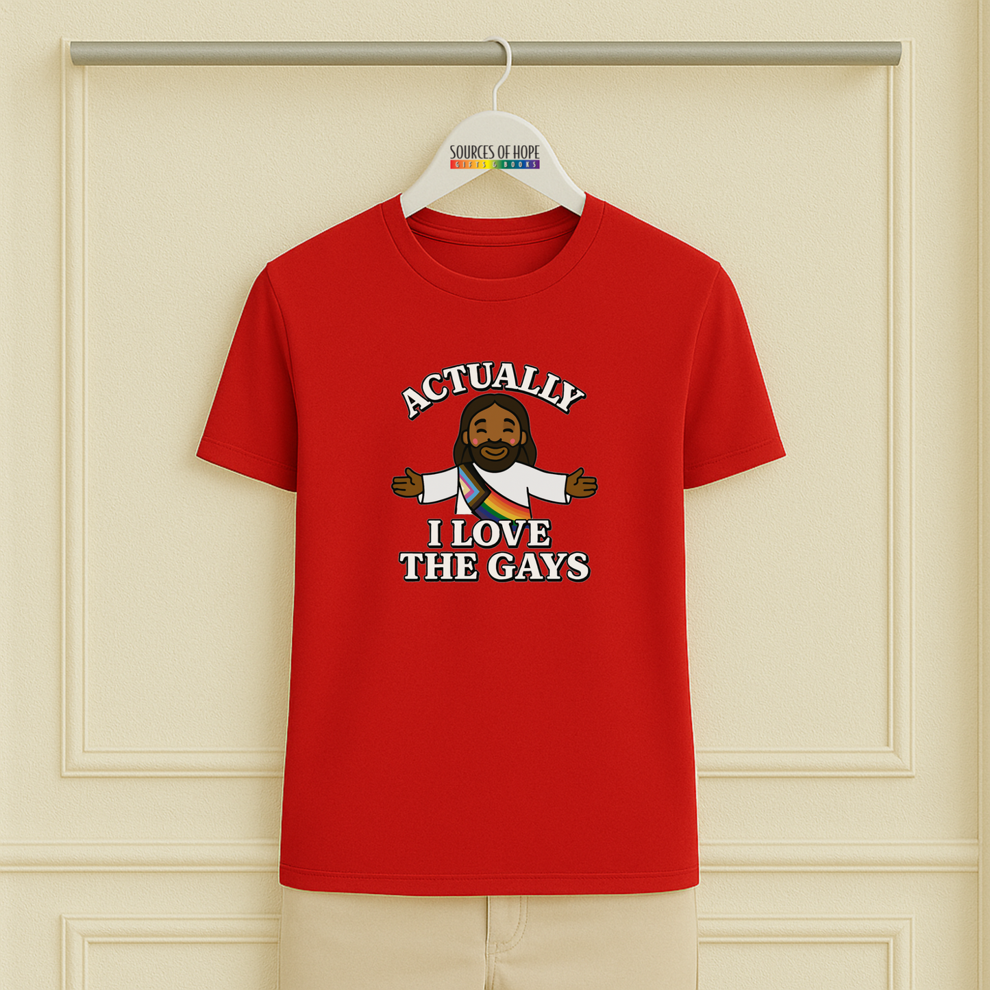 Actually - I Love The Gays Tee - 11 Colors