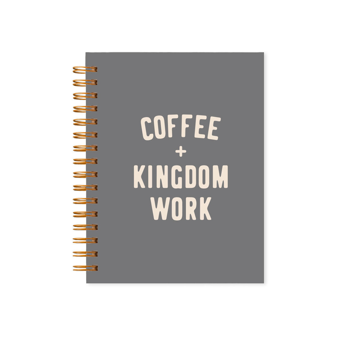 Coffee + Kingdom Work™ Hardcover Journal
