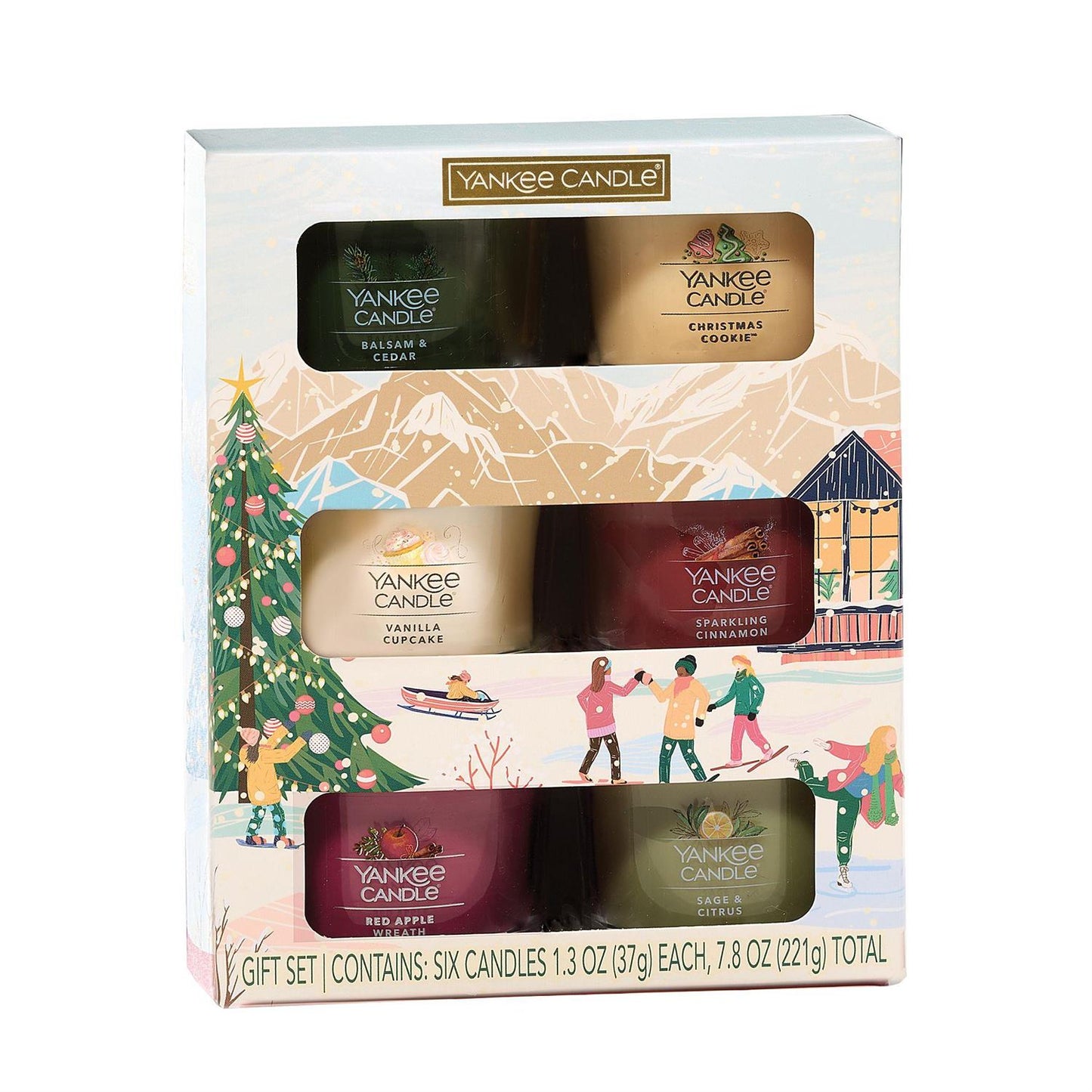 Seasonal Favorites 6-Piece Candle Set