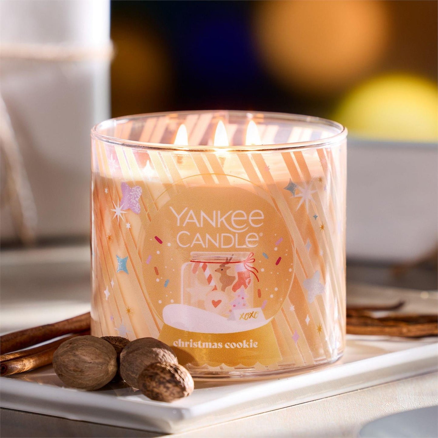 Christmas Cookie 3 Wick Candle