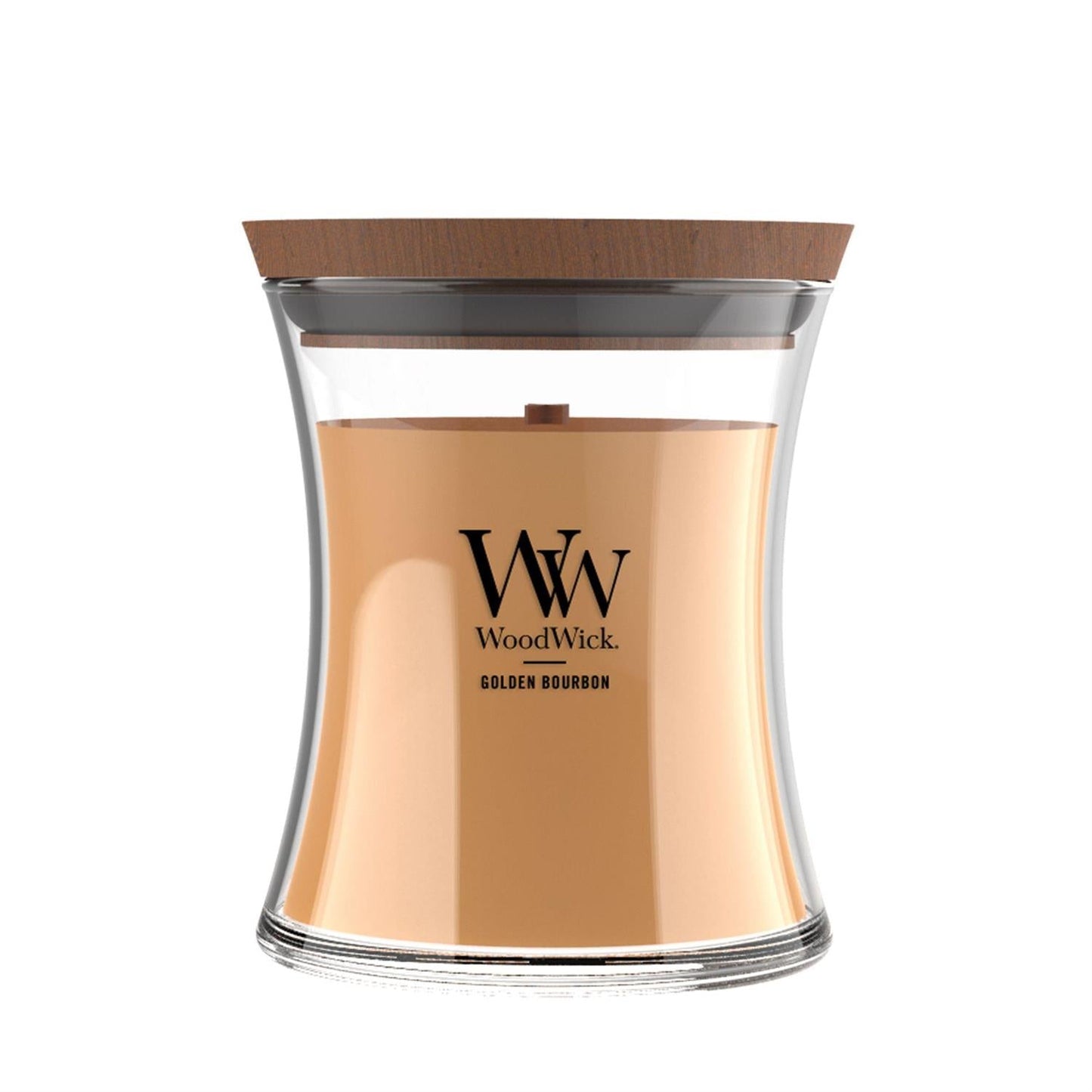 Golden Bourbon Hourglass Candle