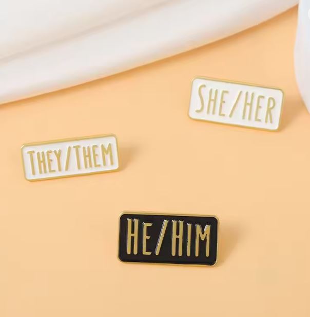 Pronoun Pins