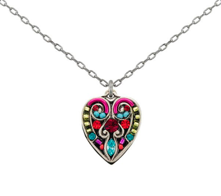 Filigree Heart Pendant