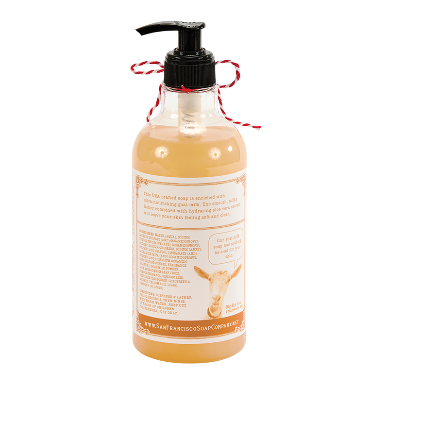 Goat Milk Honey Apricot 15.5 Oz Clean & Caprine Hand Wash