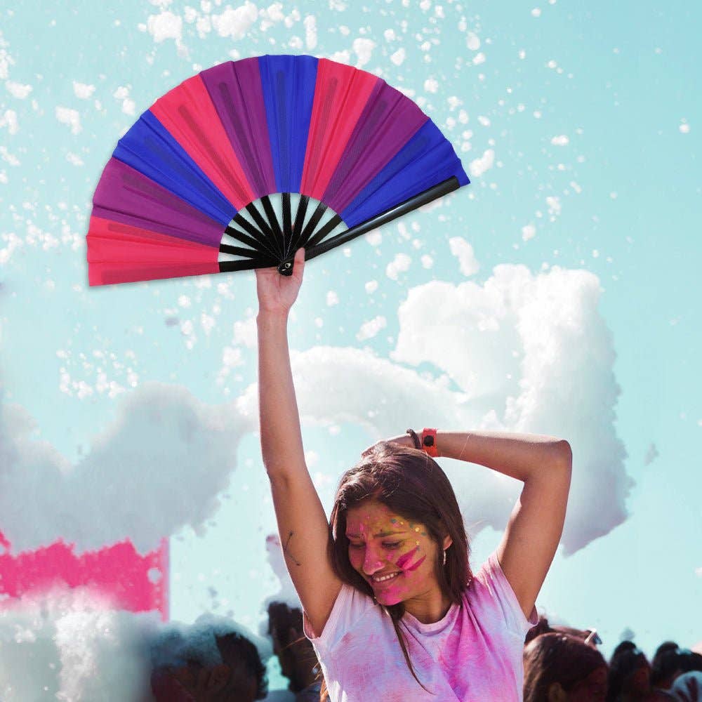 Bisexual X-Large Hand Fan