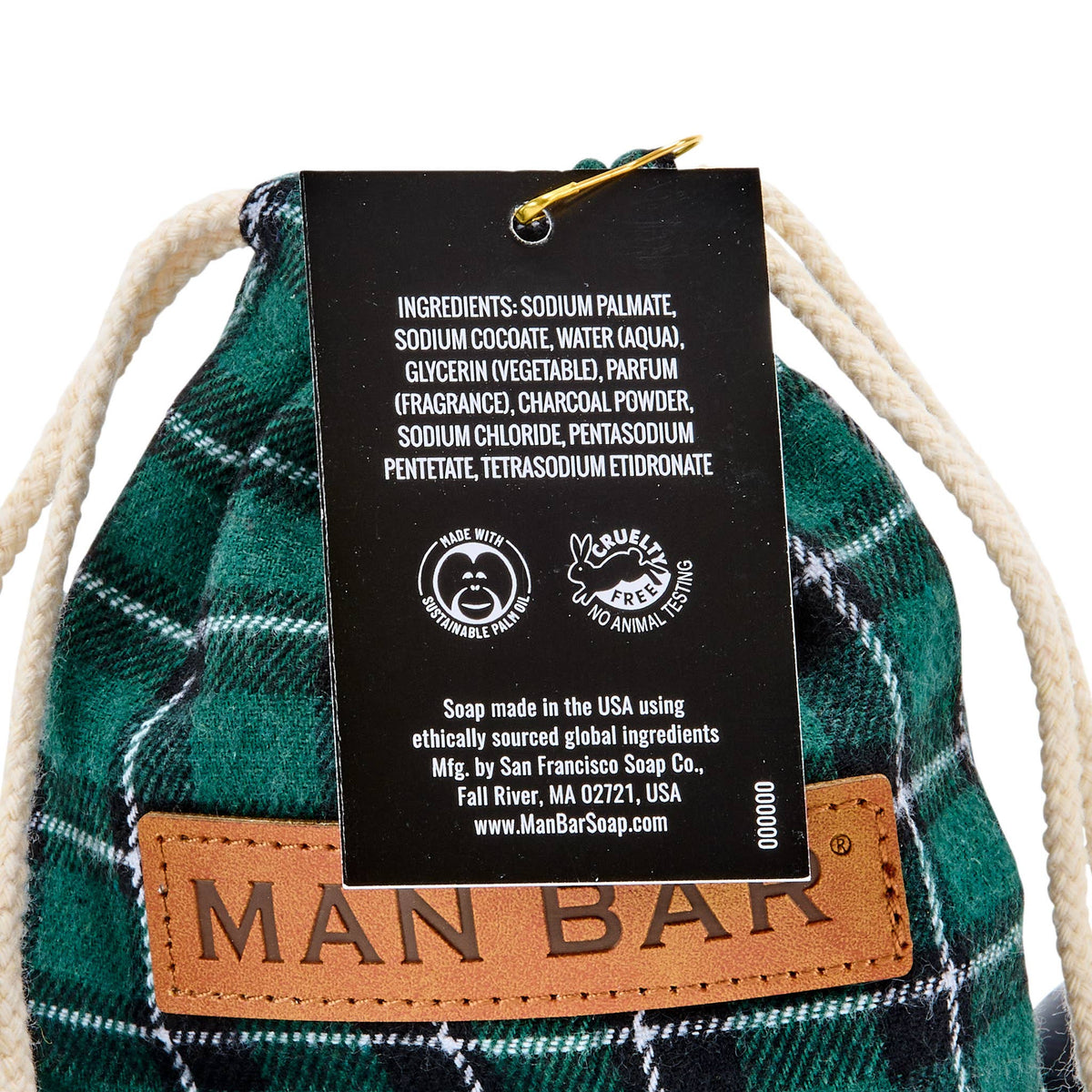 Man Bar Bag of Coal